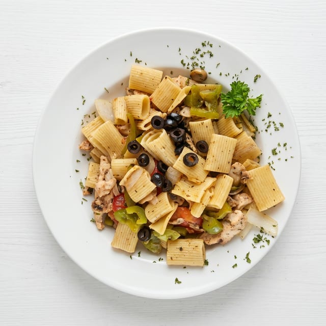 Spaghetti or Rigatoni.