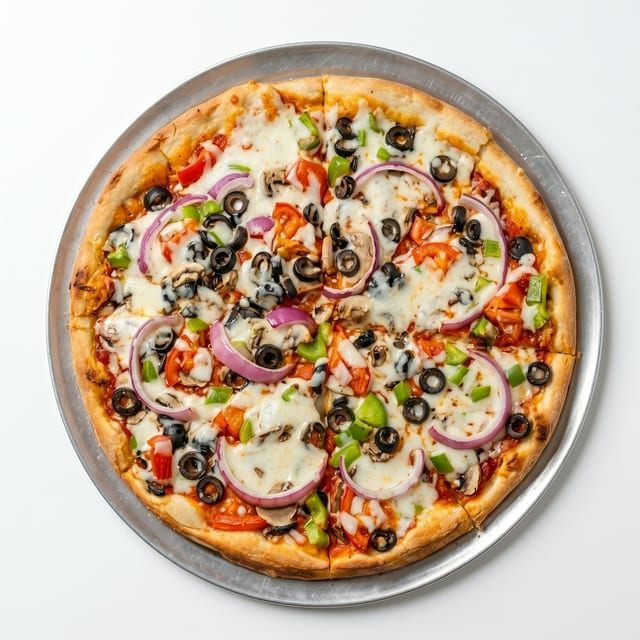 Vegetarian Pizza.