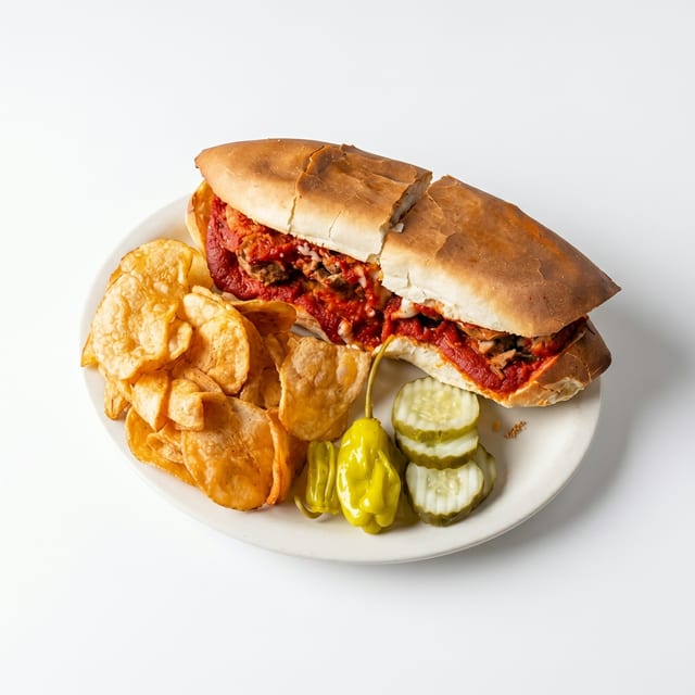 Meatball Sandwich.